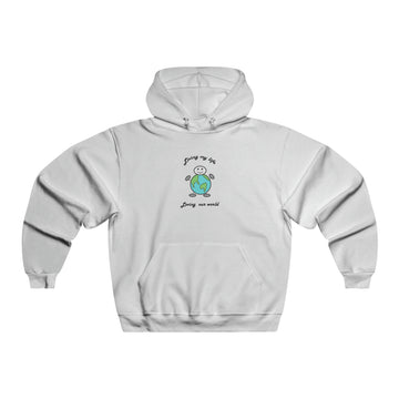 Living My Life globe Unisex Hooded Sweatshirt