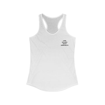 Love Balance Grace Spirituality Women's Tank