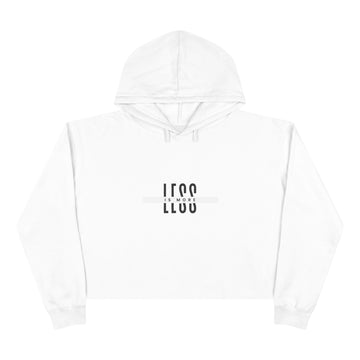 Less Is More Women's Crop Hoodie