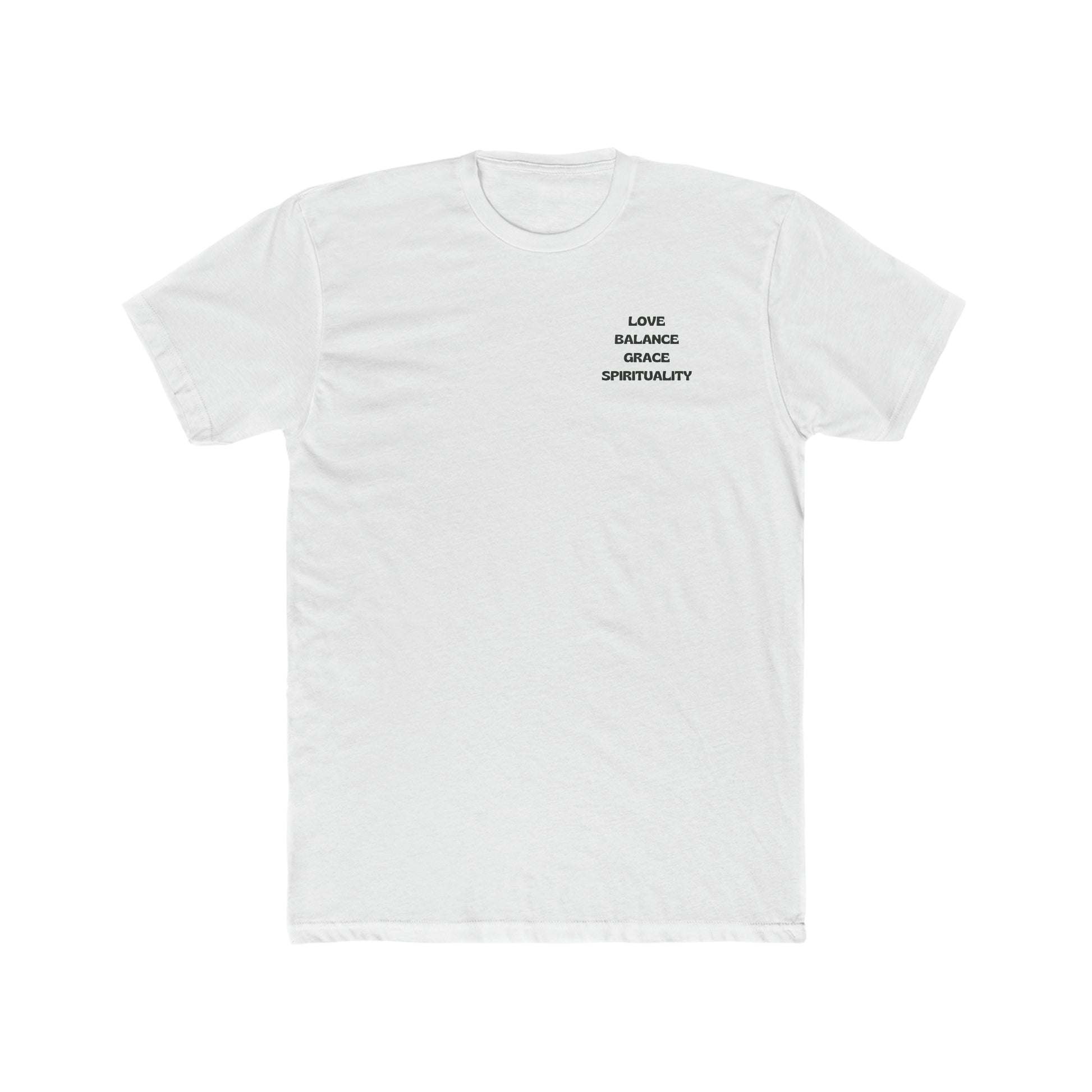 Love, Balance, Grace, Spirituality Men's Tee - ProjecTee
