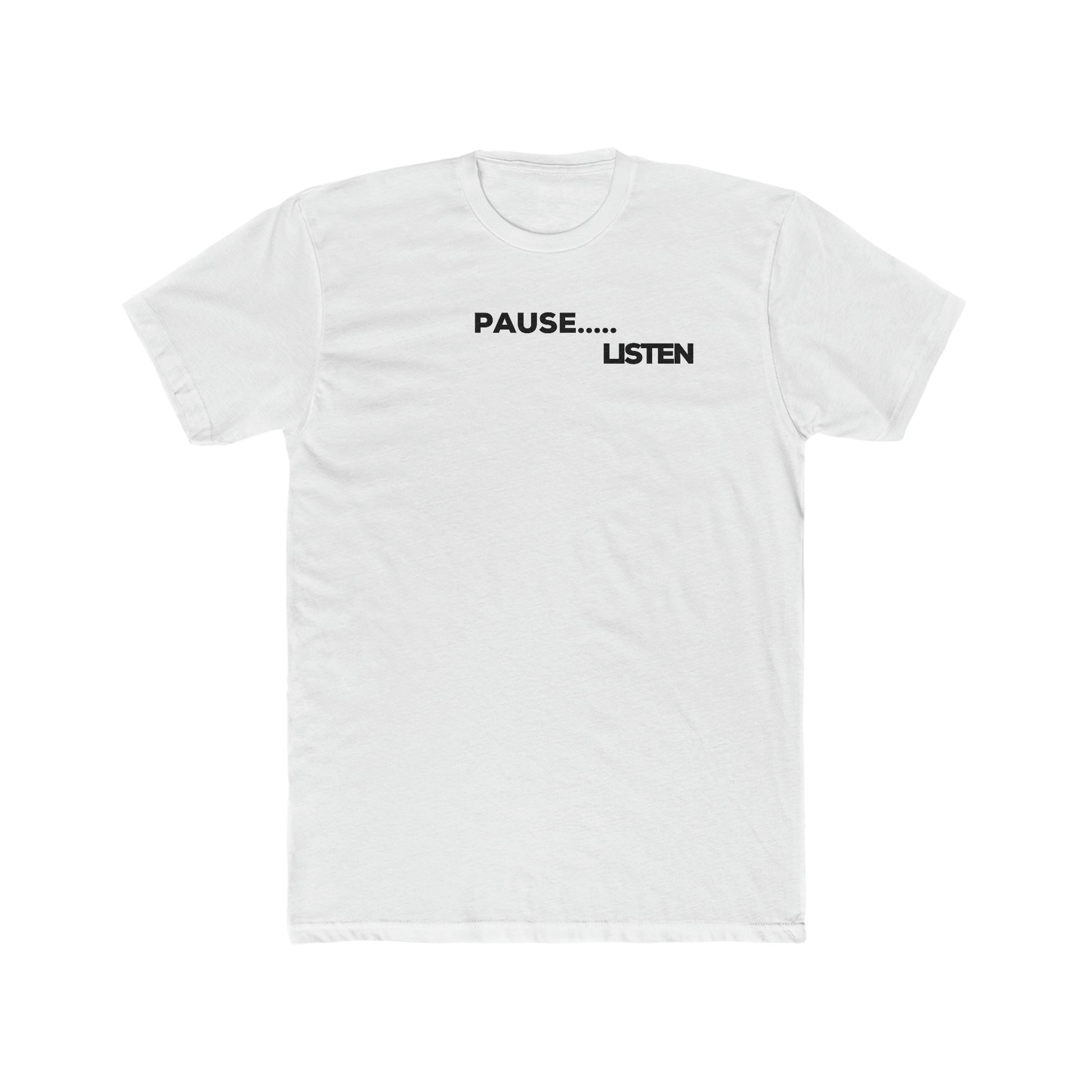Pause.... Listen Men's Tee - ProjecTee