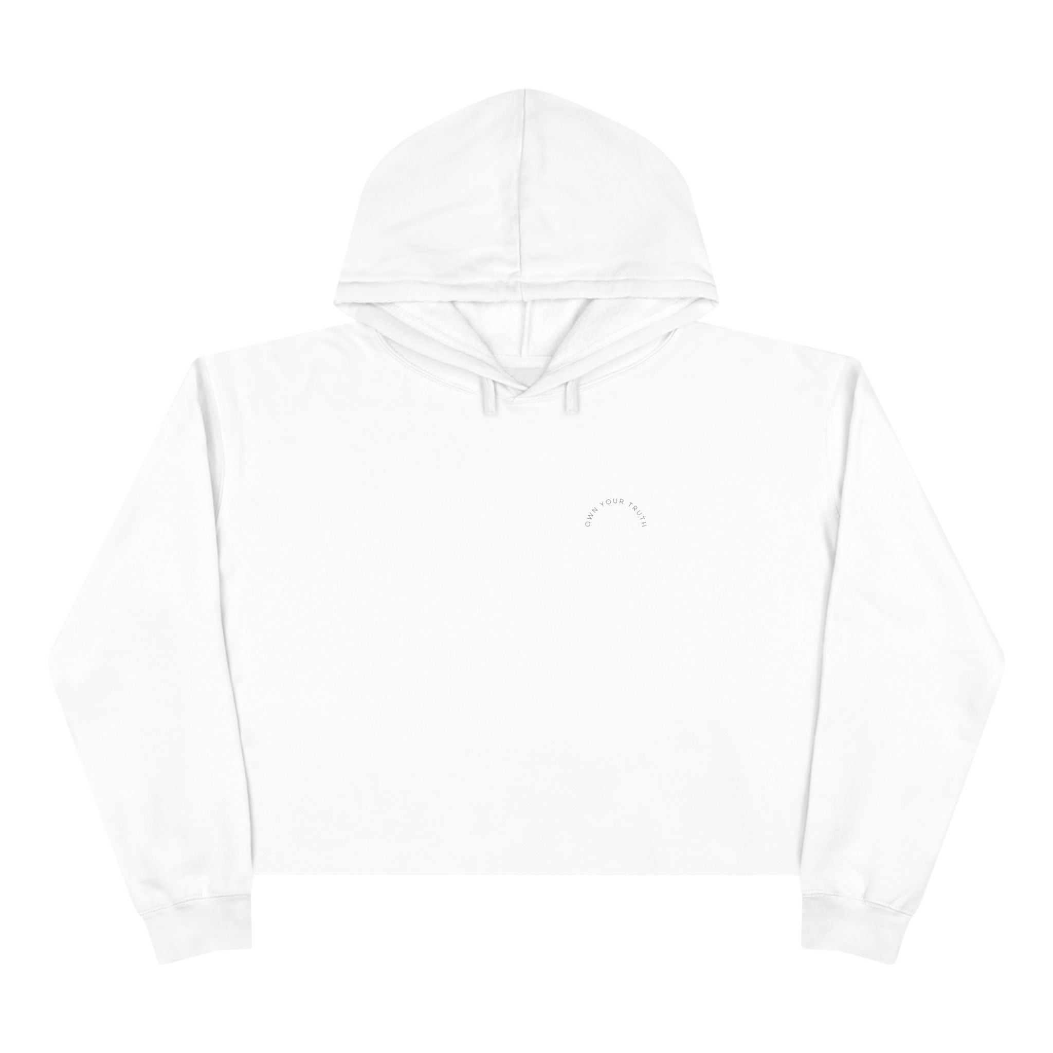 Own Your Truth  Women's Crop Hoodie