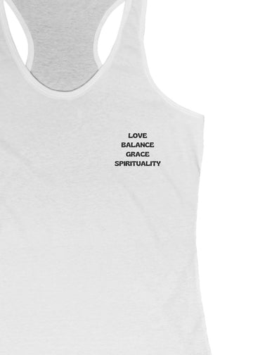 Love Balance Grace Spirituality  Women's Tank