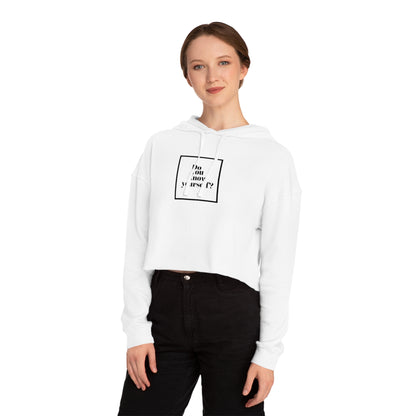 Do you know yourself?   Women's Crop Hoodie