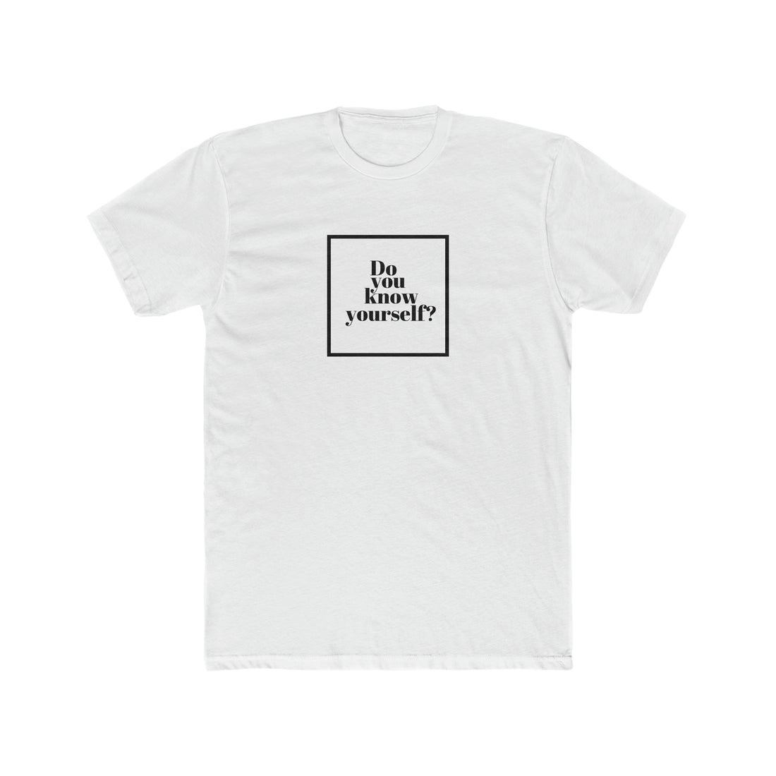 Do You Know Yourself? Men's Tee - ProjecTee