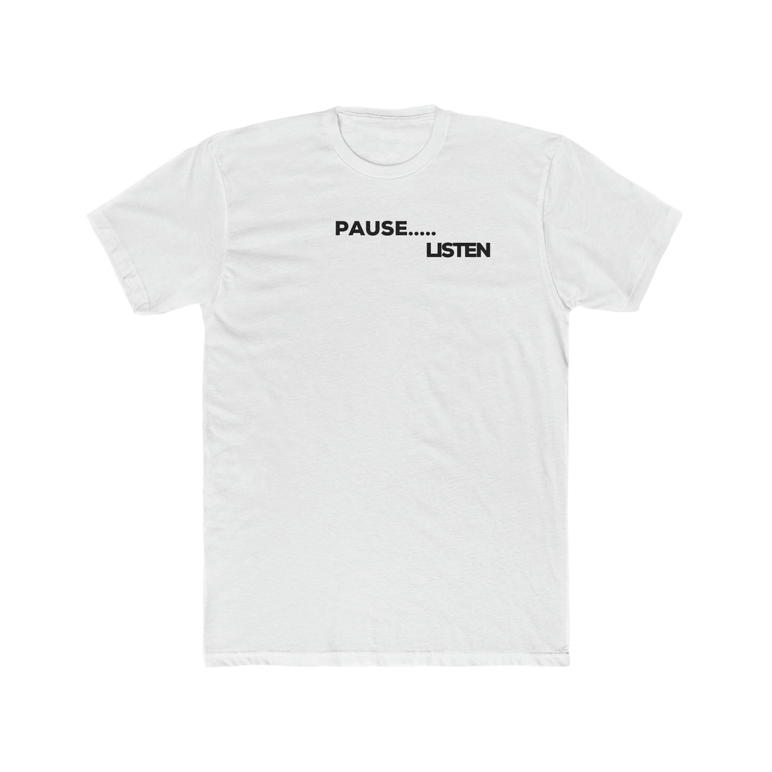 Pause.... Listen Men's Tee - ProjecTee