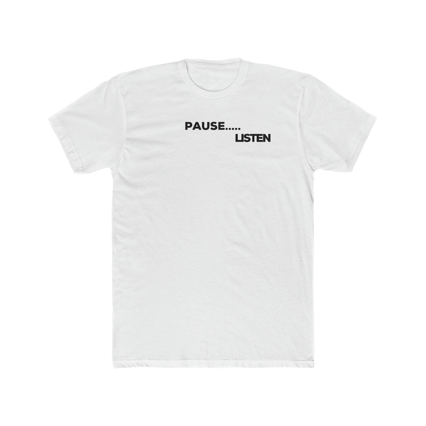 Pause.... Listen Men's Tee - ProjecTee