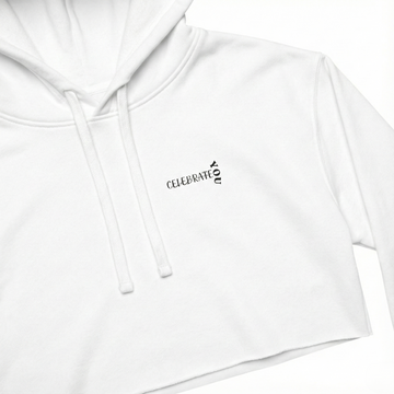 Celebrate You  Women's Crop Hoodie