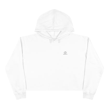 LOVE BALANCE GRACE SPIRITUALITY   Women's Crop Hoodie