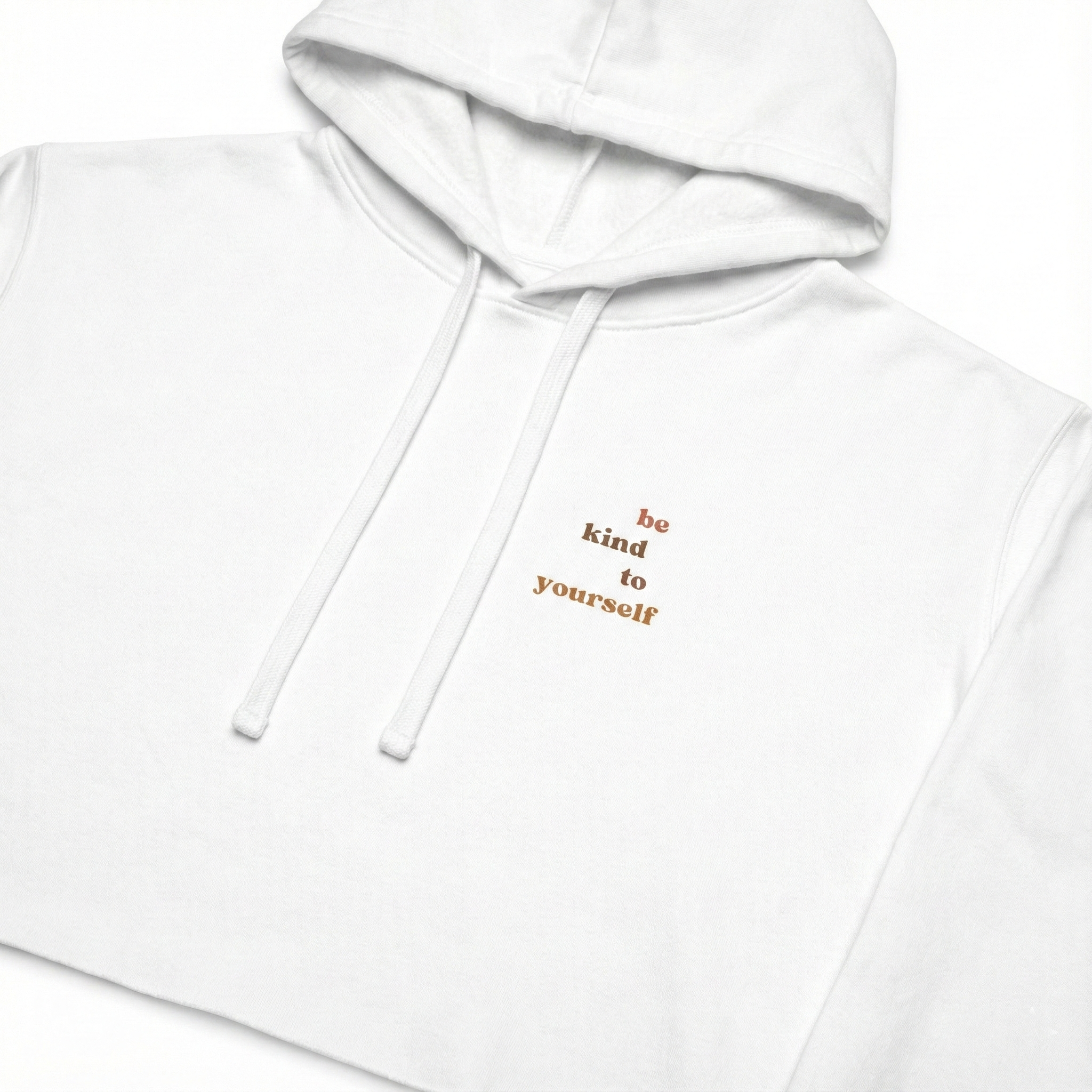 be kind to yourself  Women's Crop Hoodie