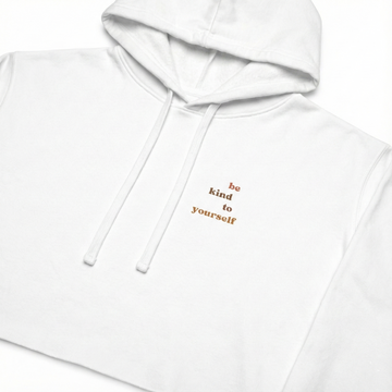 be kind to yourself  Women's Crop Hoodie