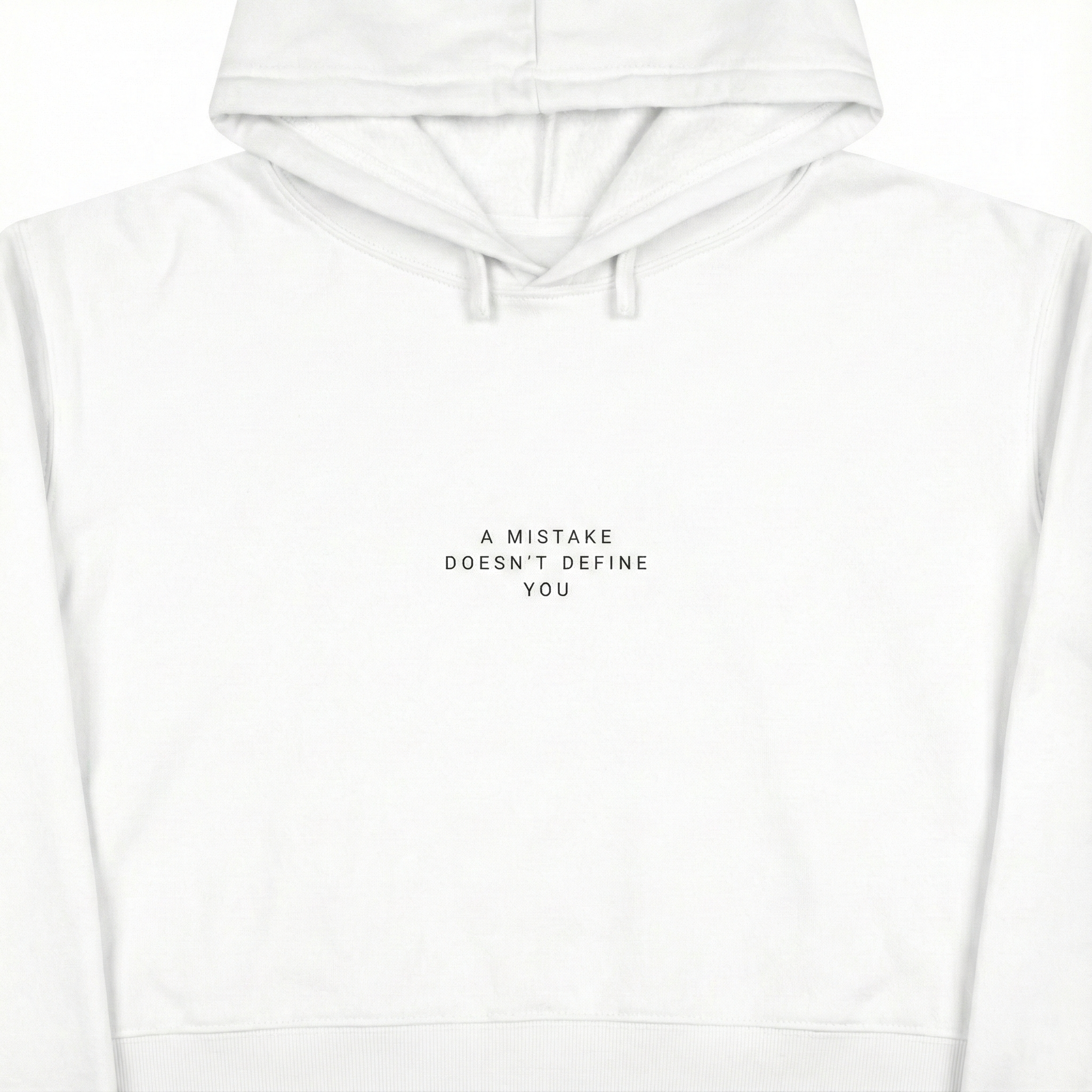 A MISTAKE DOESN'T DEFINE YOU  Women's Crop Hoodie
