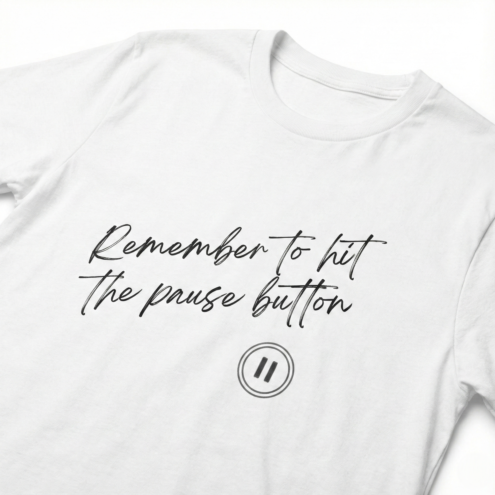 Remember To Hit Pause Men's Tee
