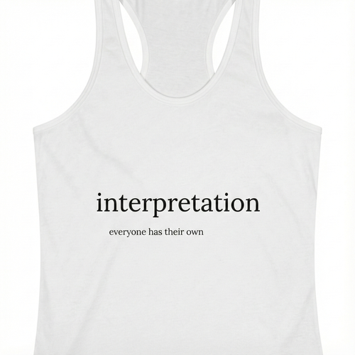 Interpretation Women's Tank