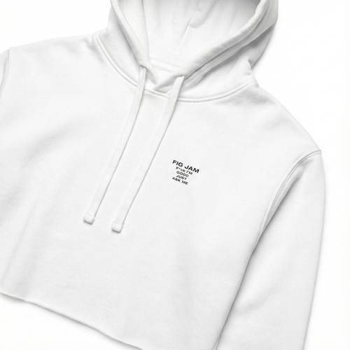 Fig Jam - F*ck I'm Good Just Ask Me  Women's Crop Hoodie