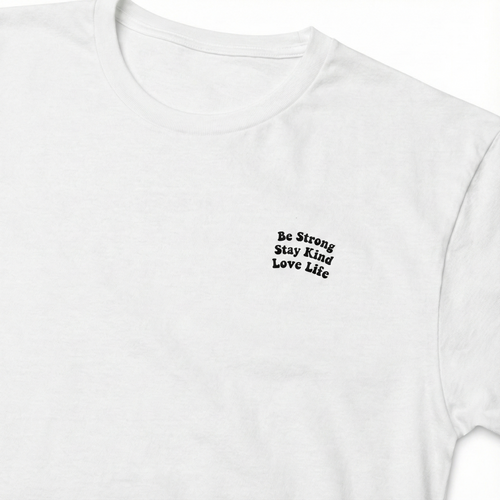 Be Strong, Stay Kind, Love Life Men's Tee