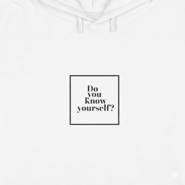Do you know yourself?   Women's Crop Hoodie