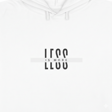 Less Is More Women's Crop Hoodie