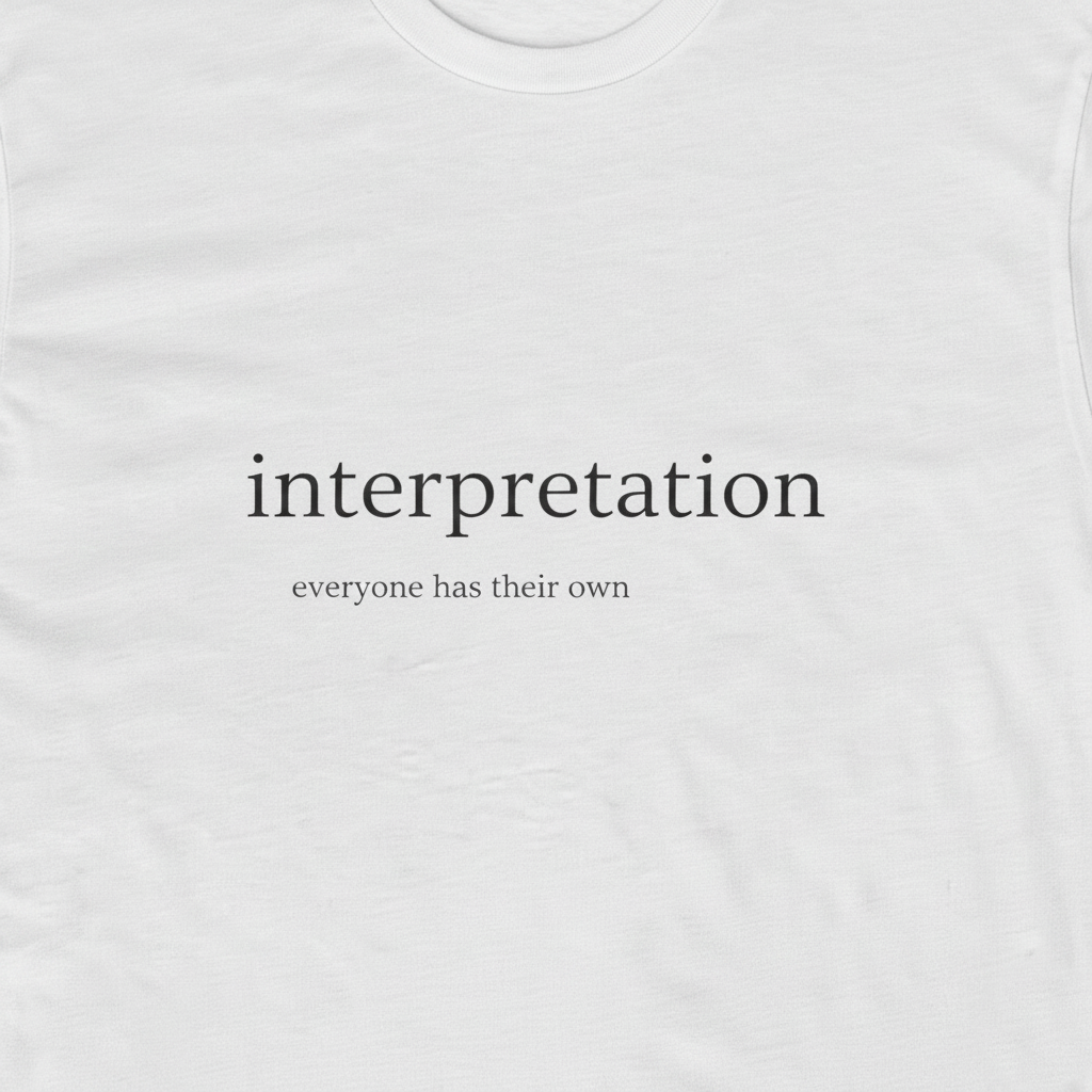 Interpretation Women's Tee
