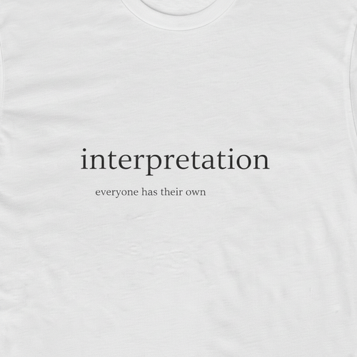 Interpretation Women's Tee