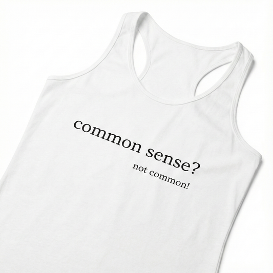 Common Sense?  Women's Tank