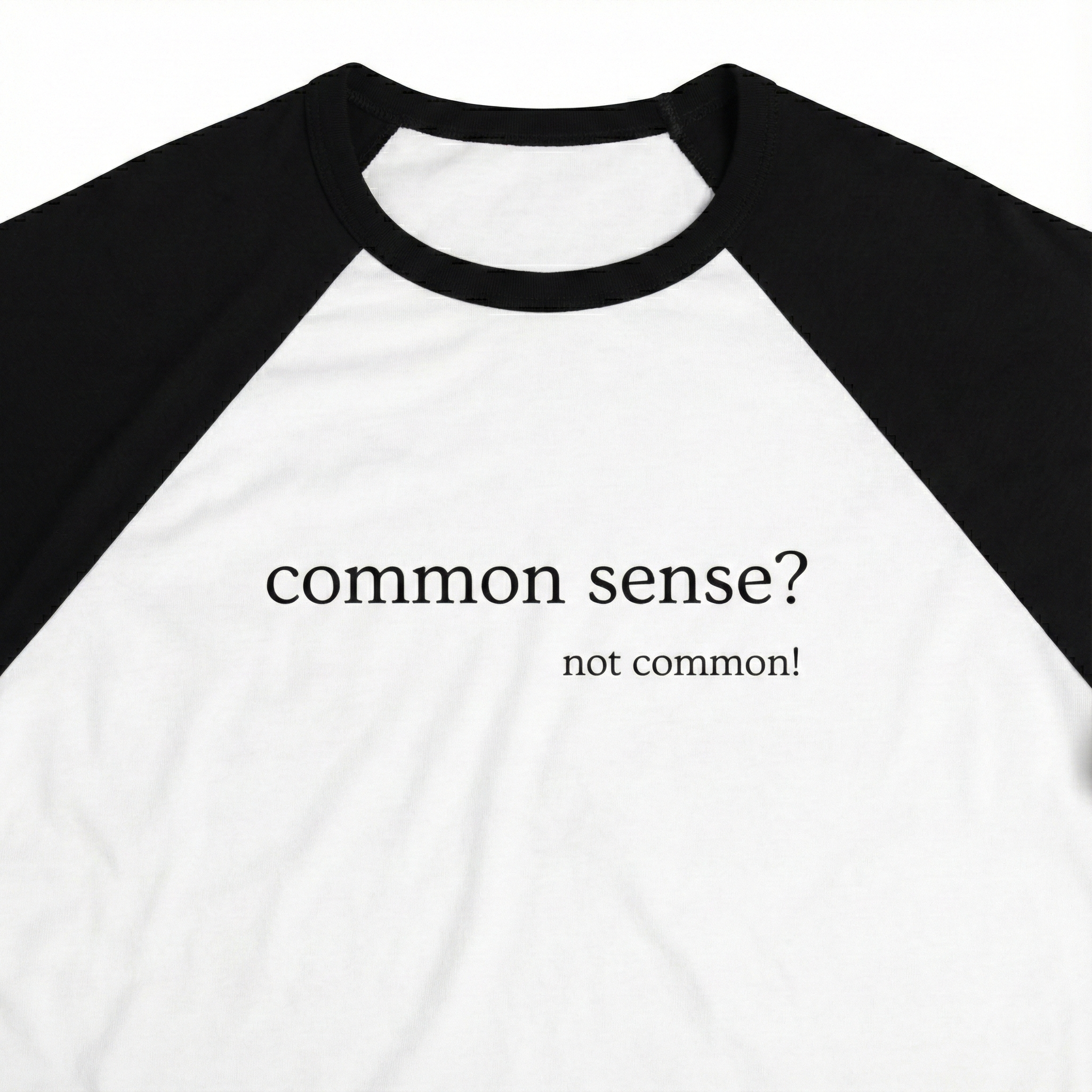 Common Sense? Unisex Baseball Tee