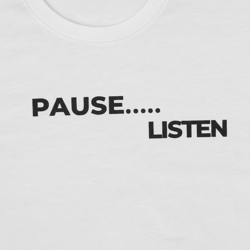 Pause.... Listen Women's Tee