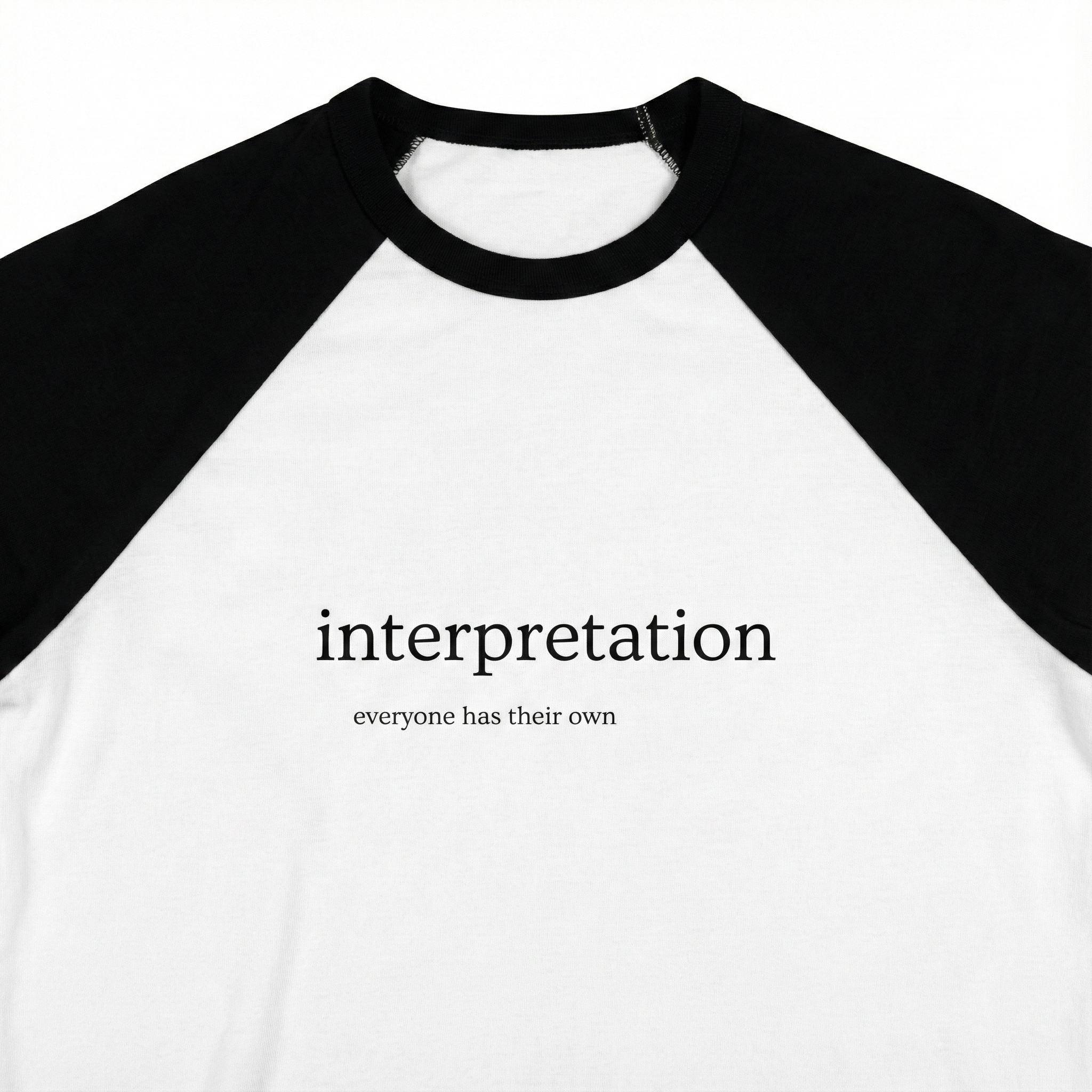Interpretation Unisex Baseball Tee