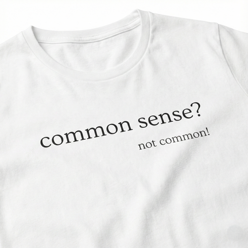 Common Sense? Women's Tee