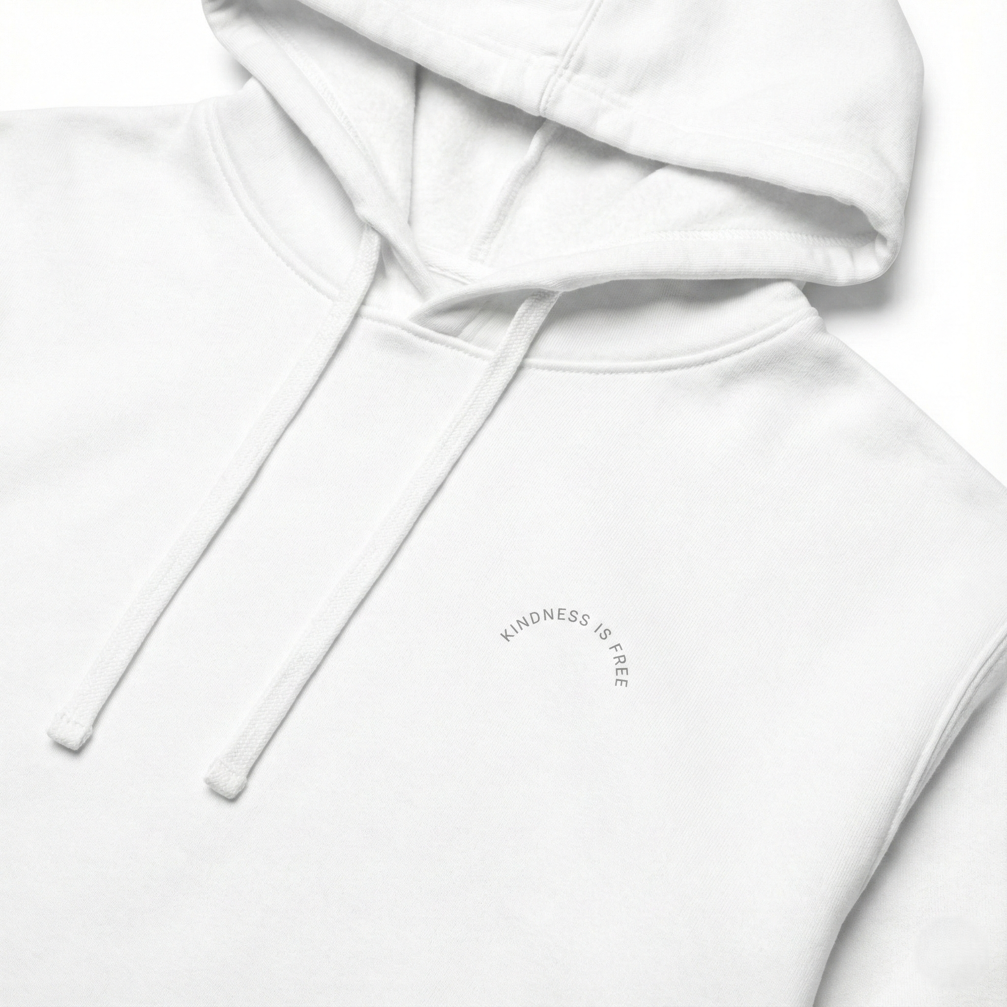 KINDNESS IS FREE Women's Crop Hoodie