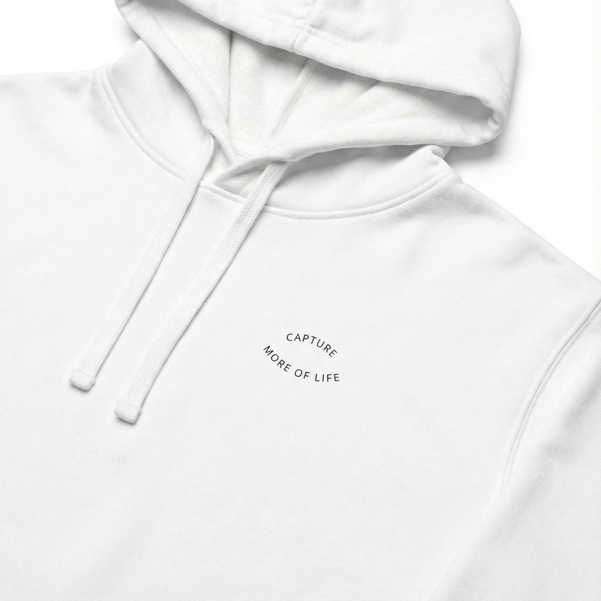 CAPTURE MORE OF LIFE  Women's Crop Hoodie